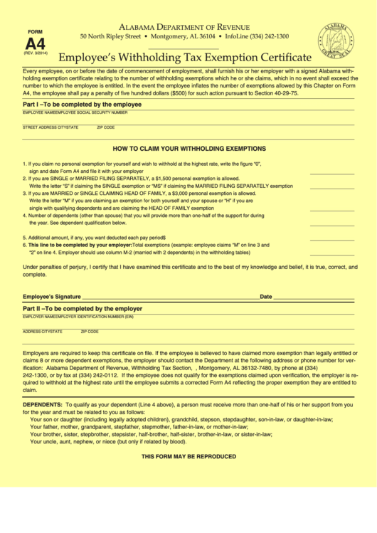 2021 Alabama State Tax A4 2022 W4 Form