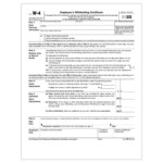2023 IRS W 4 Form HRdirect