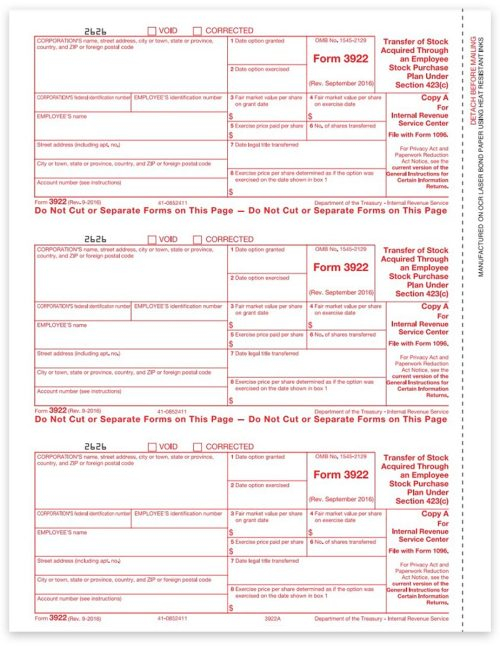 Tax Form For Employee Sponsed Stock Purchase - NewEmployeeForms.com