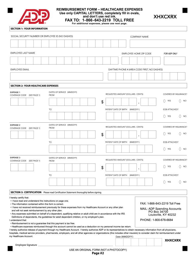 Adp New Employee Information Form Free Printable Employee Information 