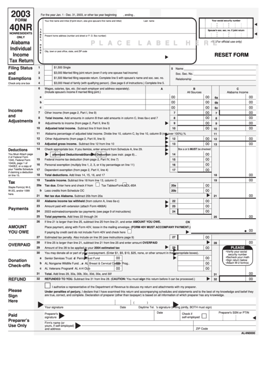 Alabama Employee Tax Forms 2022 Employeeform