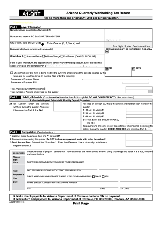 Employee Tax Withholding Form Arizona - NewEmployeeForms.com