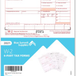 Buy 2021 W2 6 Part Tax Forms Kit 25 Employee Kit Of Laser Tax Forms