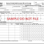 Does Form 1095 C Have To Be Filed With Taxes Tax Walls