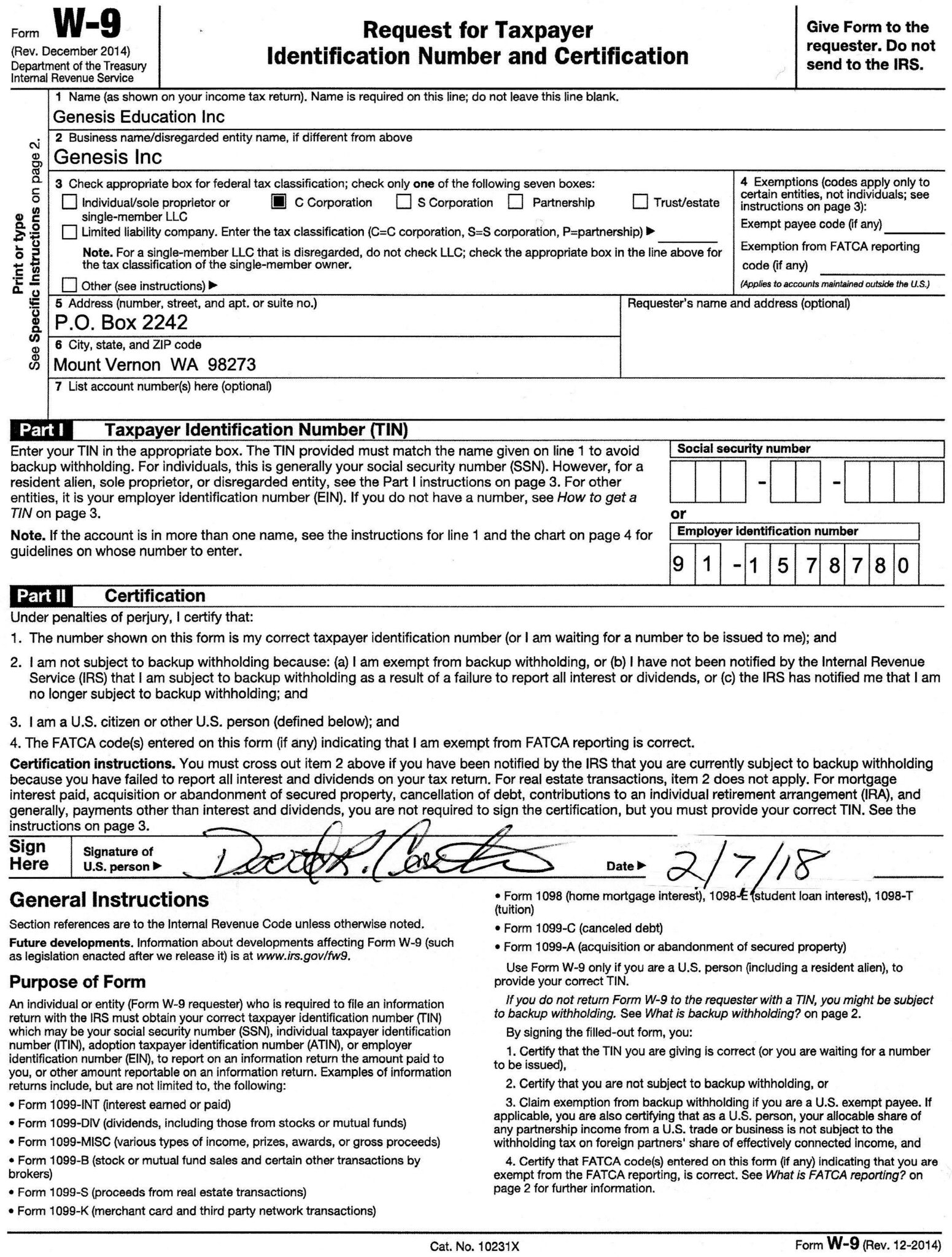 Downloadable W9 Tax Form How To Fill Out A W9 Form Line W Within W 9 