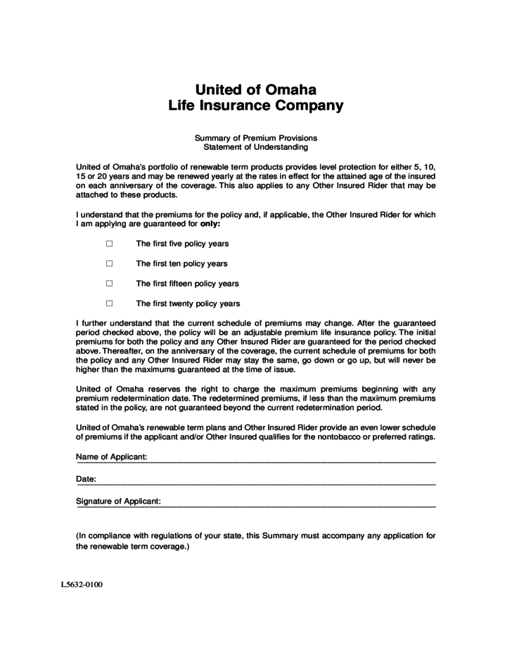 Empire Life Insurance Application Form