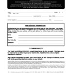 Employee Address Change Form California Field Ironworkers Trust Funds