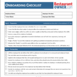 Employee Onboarding Checklist