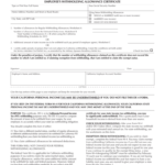 Employee s Withholding Allowance Certificate Form 2022 2022