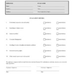 EVALUATION FORM Short Form For Employees NWAllprep