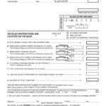 Form De 3 Hw Annual Payroll Tax Return For Employer Of Household