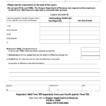 Form Wr Oregon Annual Withholding Tax Reconciliation Report 2003