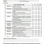 FREE 12 Sample Evaluation Forms In MS Word