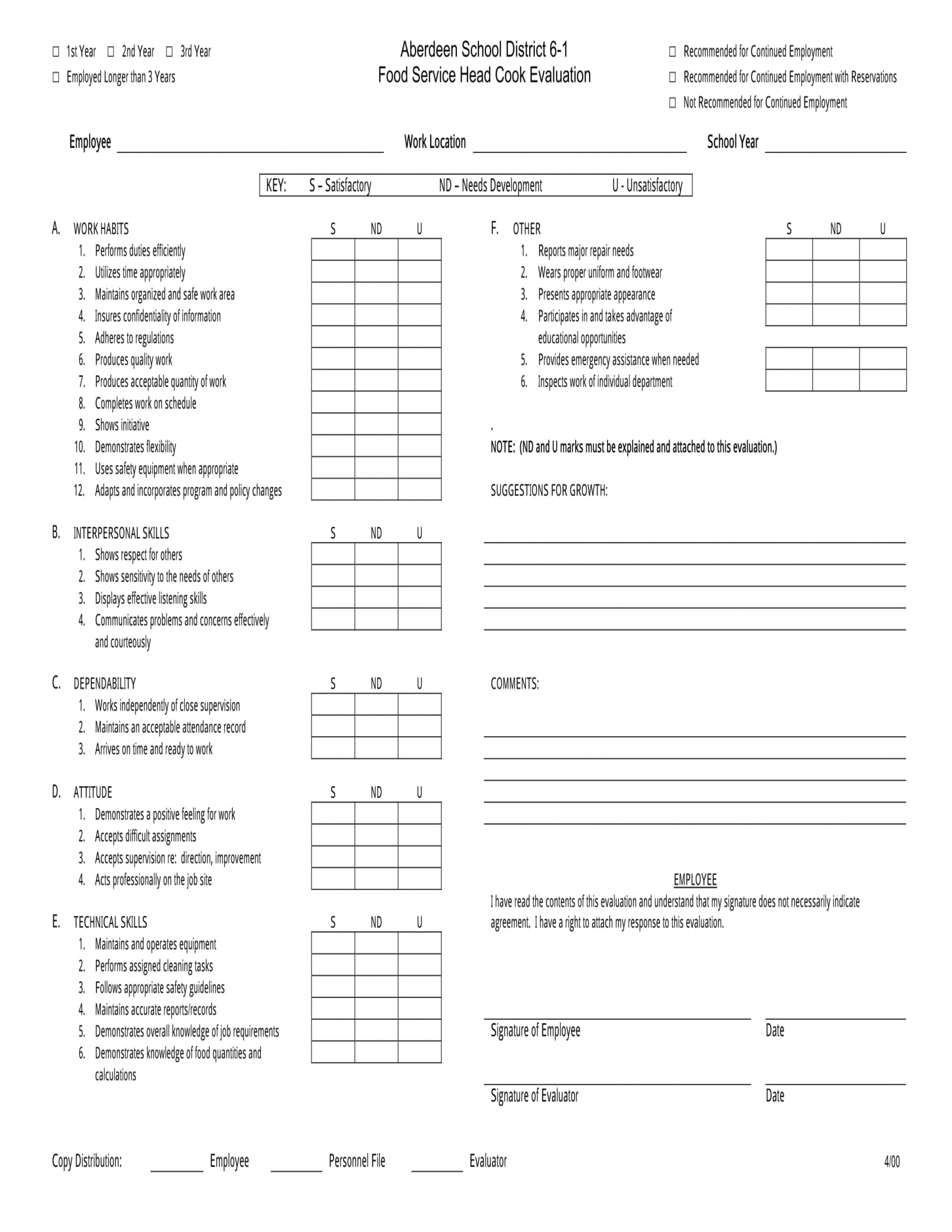 FREE 13 Food Evaluation Forms In PDF MS Word