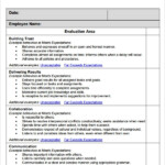 FREE 14 Sample Employee Self Evaluation Forms In PDF MS Word Pages