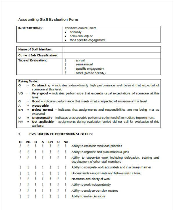 FREE 17 Sample Printable Accounting Forms In PDF MS Word Excel