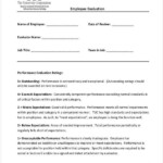 FREE 19 Employee Evaluation Form Samples Templates In PDF MS Word