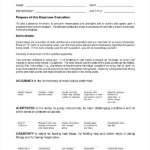 FREE 7 Sample Employee Evaluation Templates In PDF MS Word