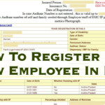 How To Register New Employee In ESIC ESIC Pehchan Card Online