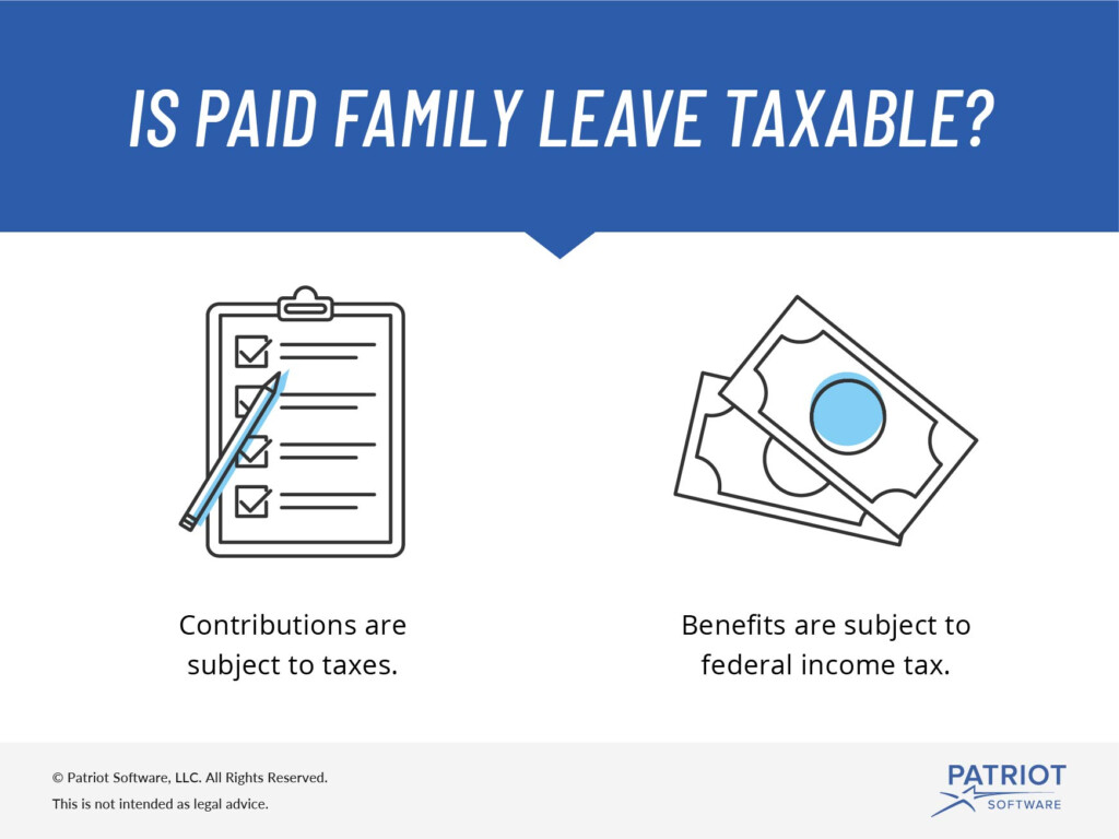 Is Paid Family Leave Taxable Employee Contributions Benefits