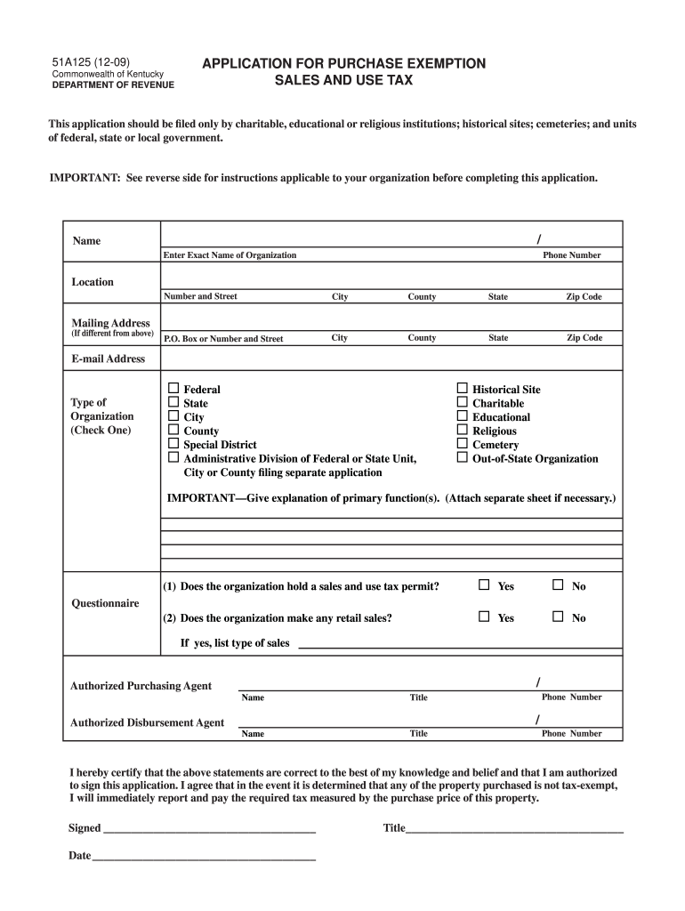 Ky Exemption Tax Form Fill Out And Sign Printable PDF Template SignNow