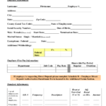 New Employee Data Form Payce Download Printable PDF Templateroller