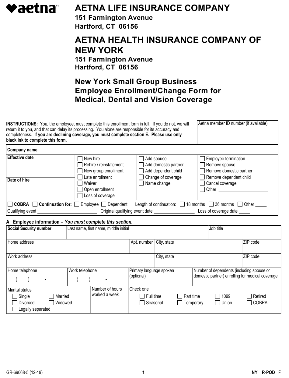 New Employee Dependent Form Ny 2022 Employeeform