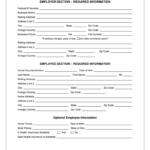 New Employee Forms Fill Out And Sign Printable PDF Template SignNow