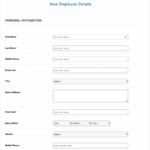 New Employee Starter Form New Employee Forms By IPEGS Forms