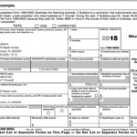 Printable IRS Form 1099 MISC For 2015 For Taxes To Be Filed In 2016