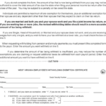 State Tax Withholding Forms Template Free Download Speedy Template