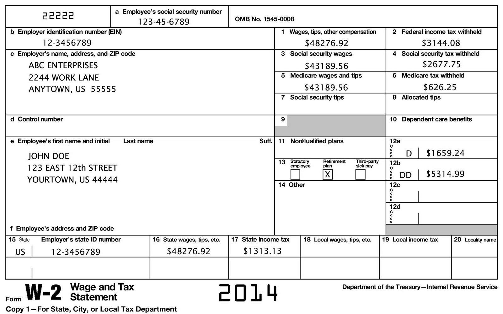 Walmart Tax Form W2 Veche info 4