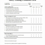 30 Training Evaluation Form Template Effect Template