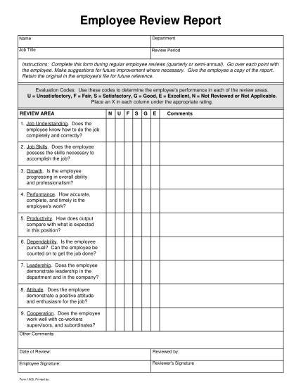 34 Job Performance Evaluation Form Page 2 Free To Edit Download