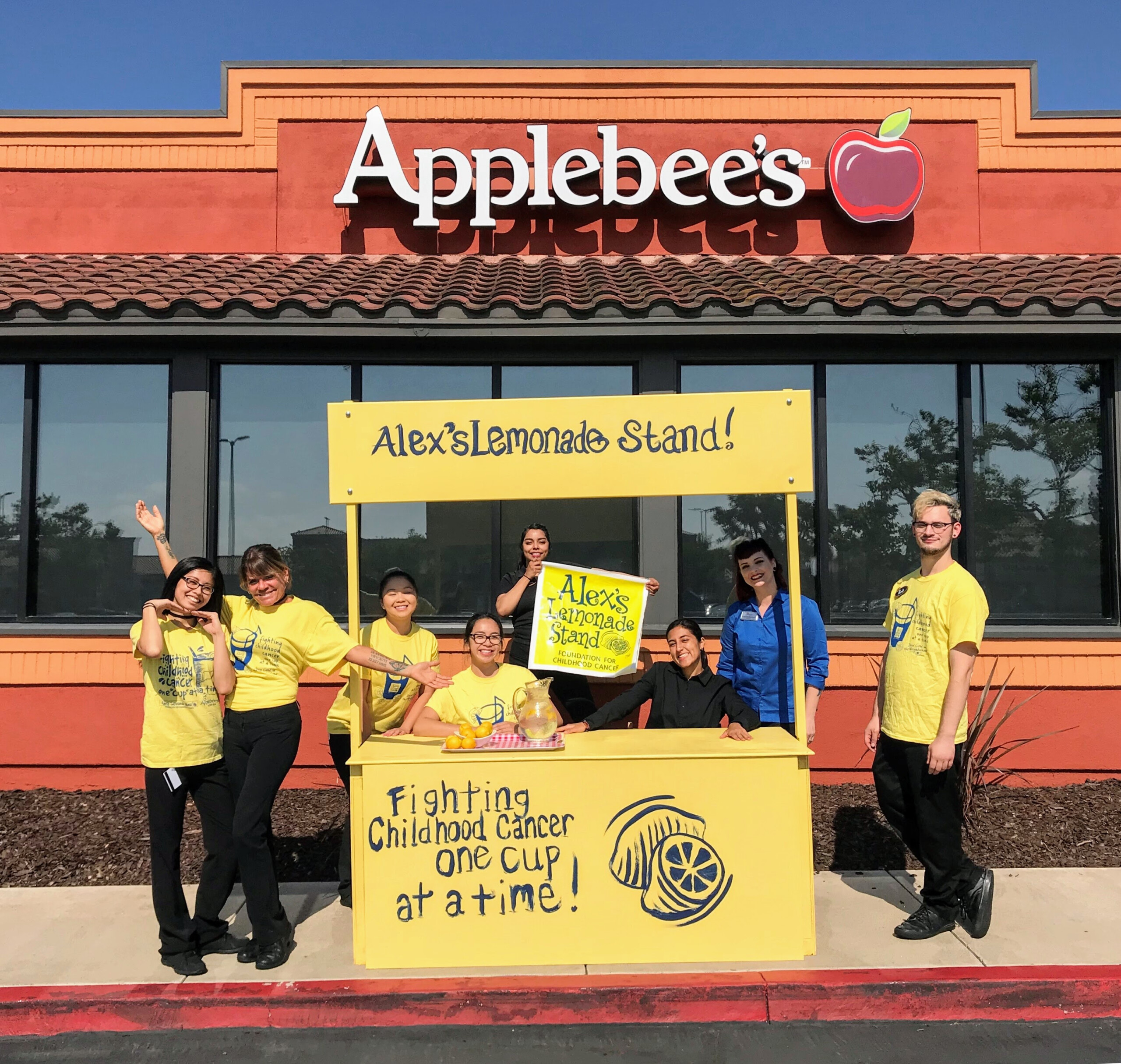 Applebee s Alex s Lemonade Stand Foundation For Childhood Cancer