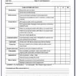 Employee Evaluation Form For Salary Increase Form Resume Examples