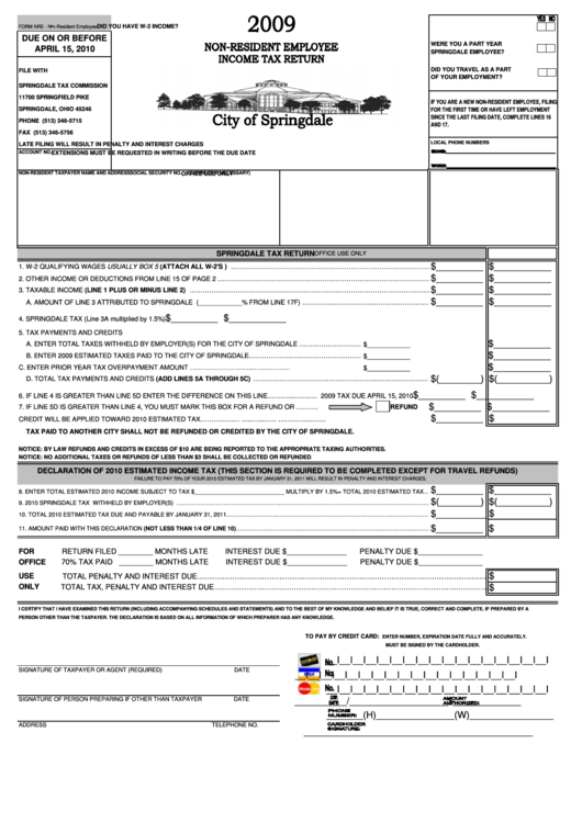 Employee Income Tax Return Form 2022 Employeeform