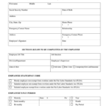 Employee Information Fill Out Sign Online DocHub