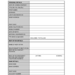 Employee Information Form 31 Examples In Word PDF Examples