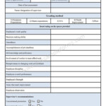 Employee Performance Evaluation Template Unique Employee Evaluation