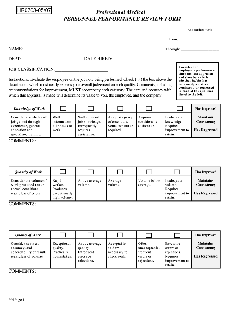 Example F Medical Supervisor Performmance Appraissal Fill Out Sign 