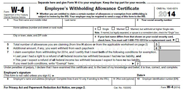 Filling Out New Employee Tax Forms 2022 Employeeform