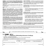 Form NC 4 North Carolina Department Of Revenue Fill Out Sign