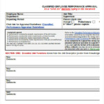 FREE 20 Employee Evaluation Forms In MS Word