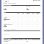 Free Employee Evaluation Forms Printable Top Form Templates Free