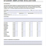 Free Printable Child Care Staff Evaluation Form 2022