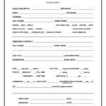 Free Printable New Employee Forms PRINTABLE TEMPLATES