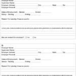 Generic Employment Application Ohio Employment Application Printable