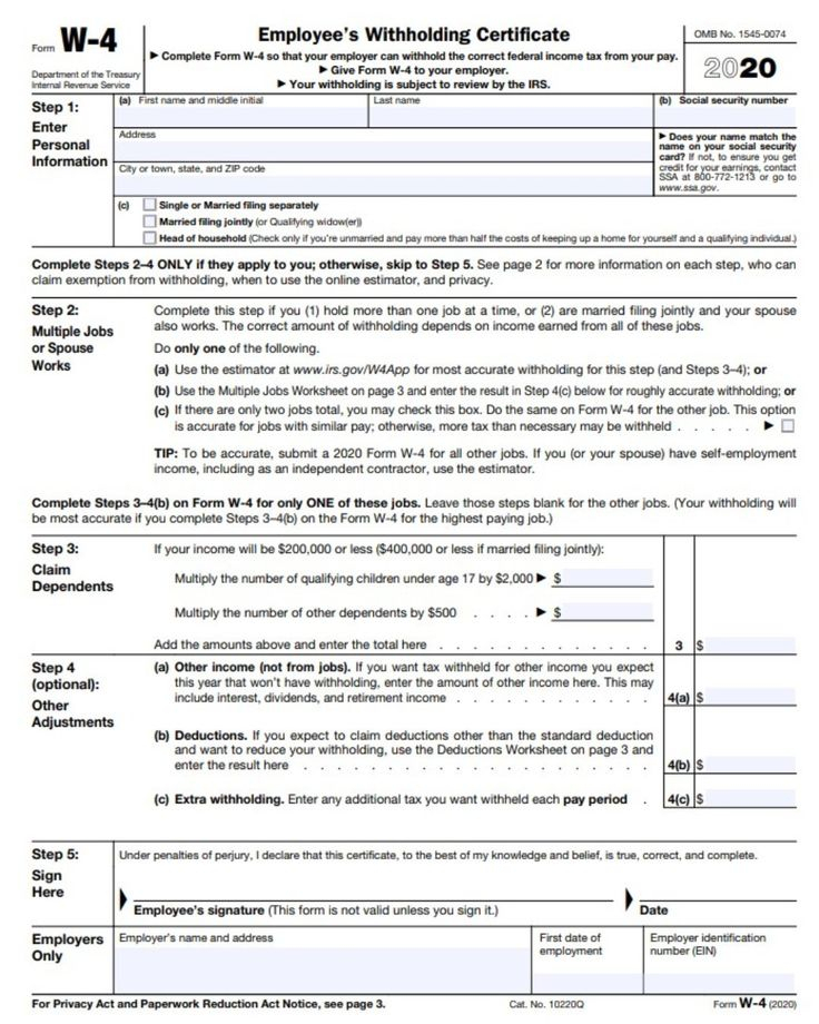 Irs New Tax Employee Forms 2023 Employeeform