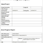 It Progress Report Template 1 TEMPLATES EXAMPLE TEMPLATES EXAMPLE